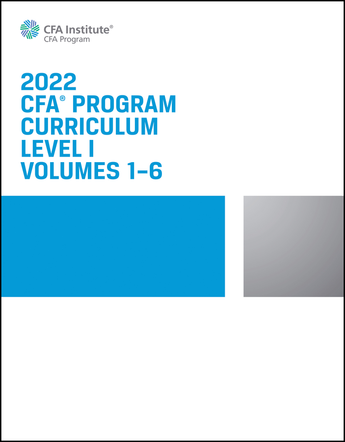 2022 CFA program curriculum level i box set Ebook
